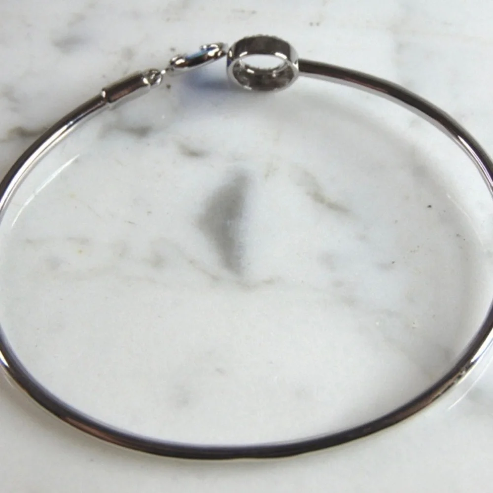 Womens‎ Sterling Silver Modernist Opal Cuff Bracelet